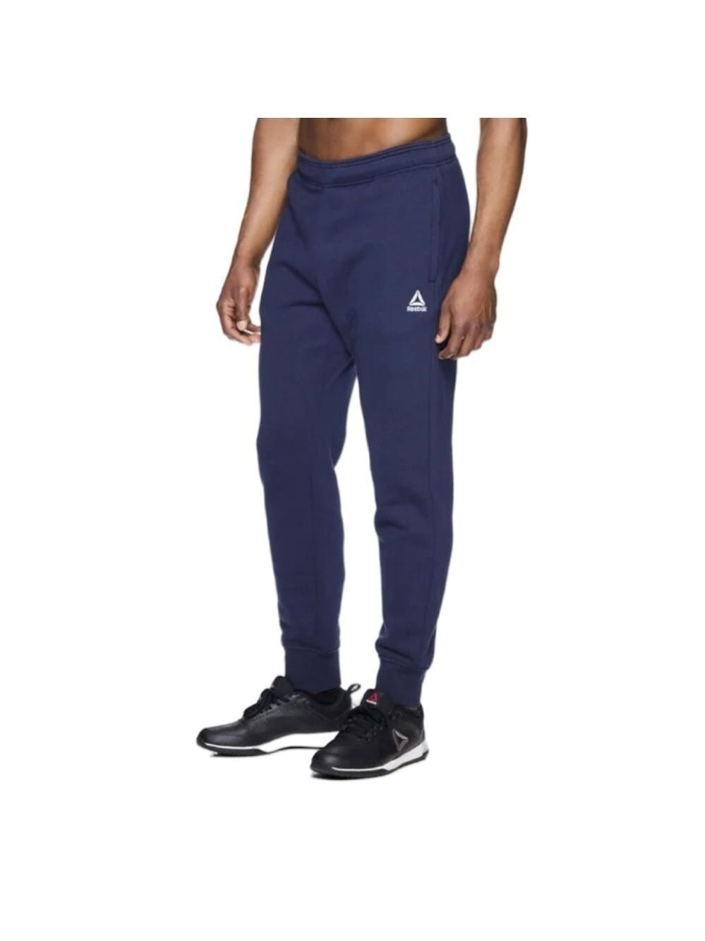 Reebok Navy Delta Fleece Athletic Jogger Pants NWT Size 2XL